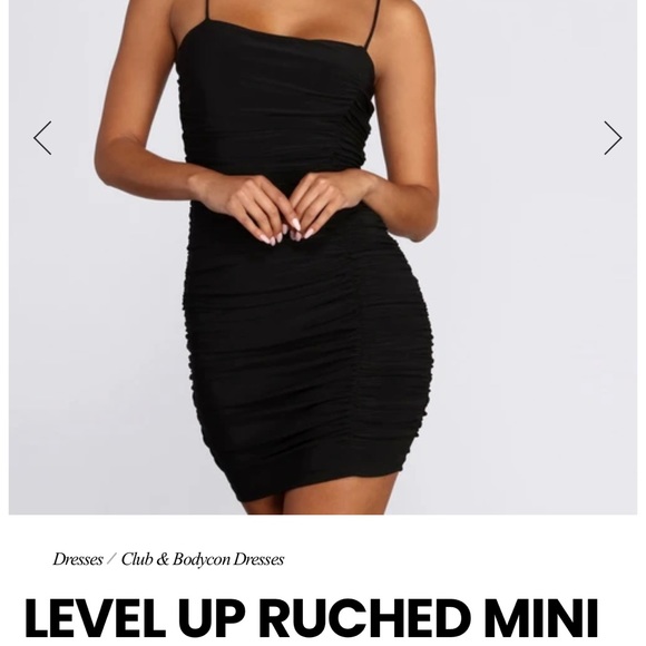 NWT Glitter mini dress - Picture 2 of 3